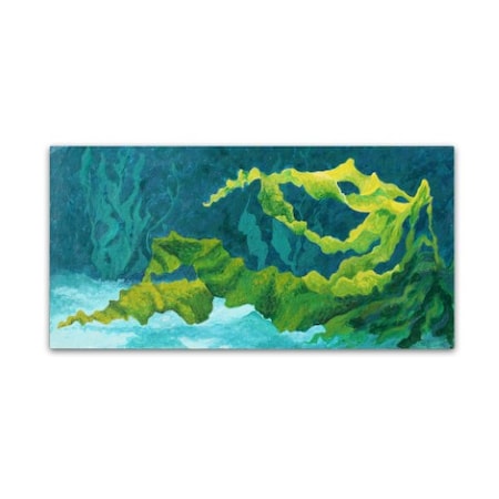 Marion Rose 'Ocean Kelp 1' Canvas Art,24x47